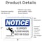 Signmission 3.5 in Height, 5 in Width, Vinyl Decal, Rectangle OS-2PACK-NS-D-35-L-18339 - alternate 4